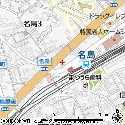 カギのロックサービス　本田周辺の地図