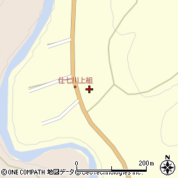 愛媛県上浮穴郡久万高原町東川744周辺の地図