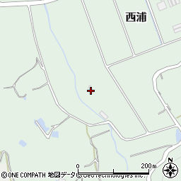 福岡県福岡市西区西浦458周辺の地図
