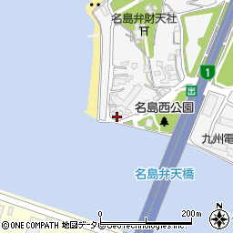 名島シーサイドヴィラ周辺の地図
