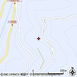 高知県高知市土佐山高川255周辺の地図