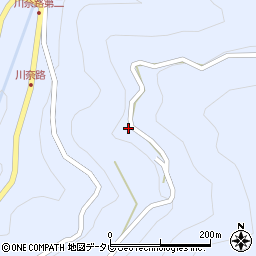 高知県高知市土佐山高川249周辺の地図