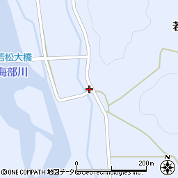 徳島県海部郡海陽町若松107周辺の地図