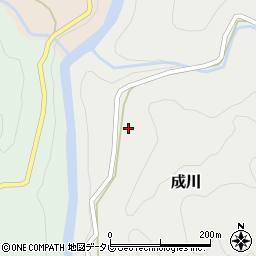 和歌山県東牟婁郡古座川町成川18周辺の地図