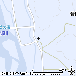 徳島県海部郡海陽町若松4周辺の地図