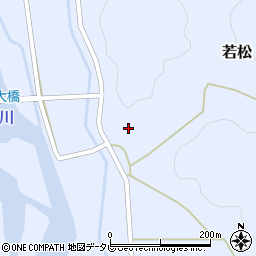 徳島県海部郡海陽町若松12周辺の地図