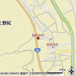 野尻本町周辺の地図