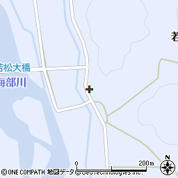 徳島県海部郡海陽町若松堂ノ鼻周辺の地図