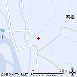 徳島県海部郡海陽町若松7周辺の地図