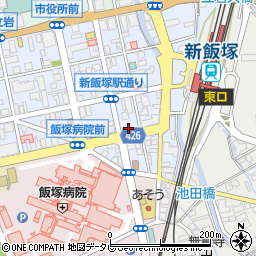 株式会社東洋ドライ　新飯塚店周辺の地図