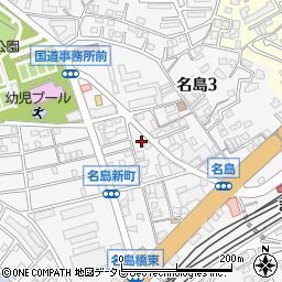 土地家屋調査士　永田義征事務所周辺の地図