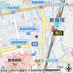 井上洋服店ユニフォーム部周辺の地図
