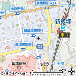 セントフォール新飯塚駅前周辺の地図