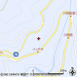 高知県高知市土佐山高川930周辺の地図
