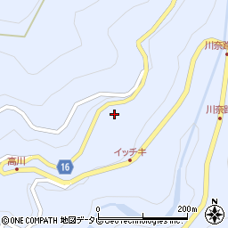 高知県高知市土佐山高川927周辺の地図