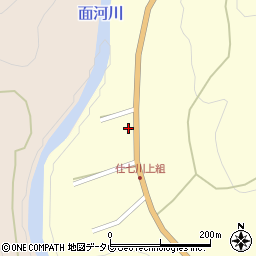 愛媛県上浮穴郡久万高原町東川796-1周辺の地図