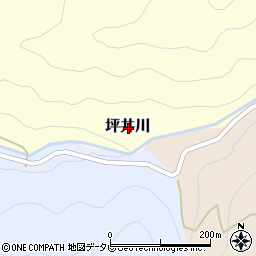 〒781-1626 高知県吾川郡仁淀川町坪井川の地図