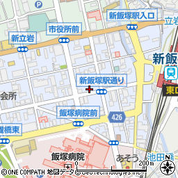 炭火居酒屋 やっぽい 新飯塚店周辺の地図