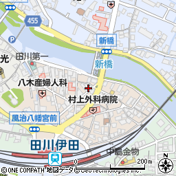 福岡県田川市魚町13周辺の地図