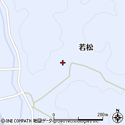 徳島県海部郡海陽町若松15周辺の地図
