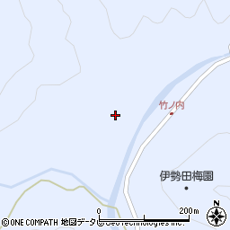 徳島県海部郡海陽町浅川竹ノ内周辺の地図