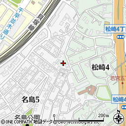 松崎台公園周辺の地図