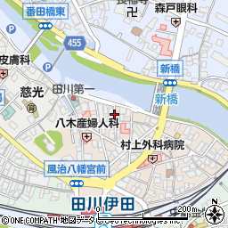 福岡県田川市魚町5周辺の地図