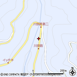 高知県高知市土佐山高川351周辺の地図
