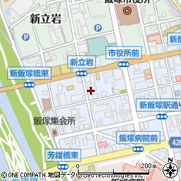 カプチーノ新飯塚周辺の地図