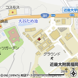 近畿大学　産業理工学部周辺の地図