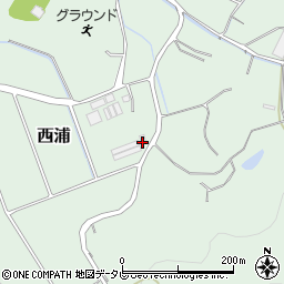 福岡県福岡市西区西浦558周辺の地図