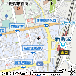 レジデンス新飯塚周辺の地図