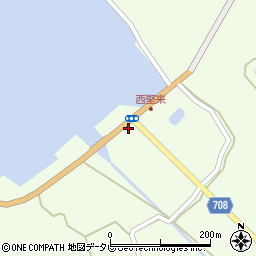 三浦郵便局周辺の地図