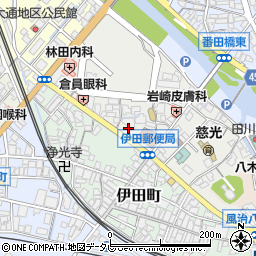 西日本シティ銀行東田川支店 ＡＴＭ周辺の地図
