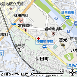 西日本シティ銀行東田川支店周辺の地図