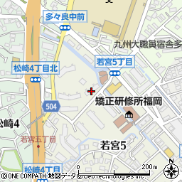 市営松崎住宅３周辺の地図