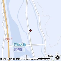 徳島県海部郡海陽町若松26周辺の地図