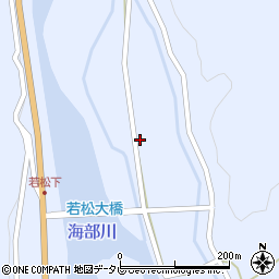 徳島県海部郡海陽町若松26-1周辺の地図