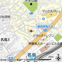 名島保育園周辺の地図