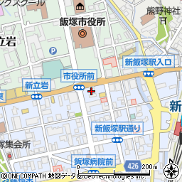 出光セルフ新飯塚ＳＳ周辺の地図