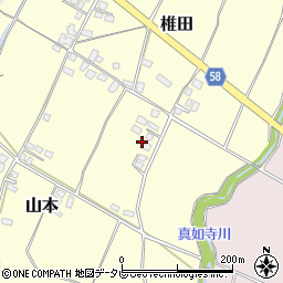 福岡県築上郡築上町椎田1158周辺の地図