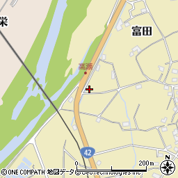 和歌山県西牟婁郡白浜町富田260-3周辺の地図