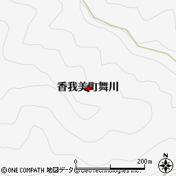 高知県香南市香我美町舞川周辺の地図