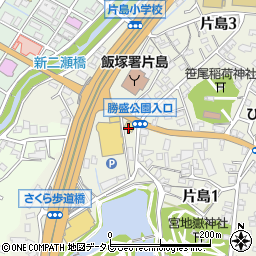 ジョイフル片島店周辺の地図