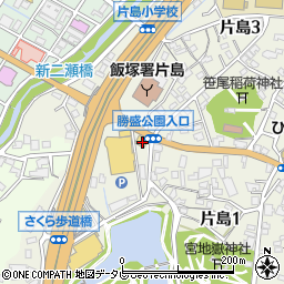 ジョイフル 片島店周辺の地図