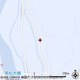 徳島県海部郡海陽町若松37周辺の地図