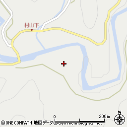 徳島県海部郡海陽町相川下村山周辺の地図