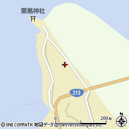 AWASHIMA周辺の地図