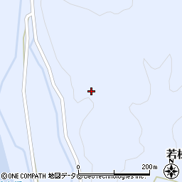 徳島県海部郡海陽町若松小谷周辺の地図