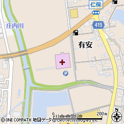 クラブハウス庄内店遊技場周辺の地図
